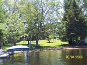 Gradual slope to water