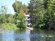 Boat right to the Windmill from Breezy Bay Cottage